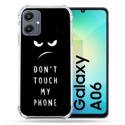 Coque Renforcée Pour Samsung Galaxy A06 Humour Don't Touch