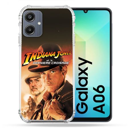 Coque Renforcée Pour Samsung Galaxy A06 Indiana Jones Affiche