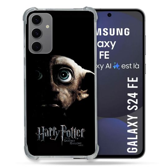Coque Renforcée Pour Samsung Galaxy S24 FE Harry Potter Hollows Dobby