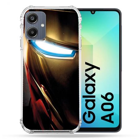 Coque Renforcée Pour Samsung Galaxy A06 Iron Man Casque
