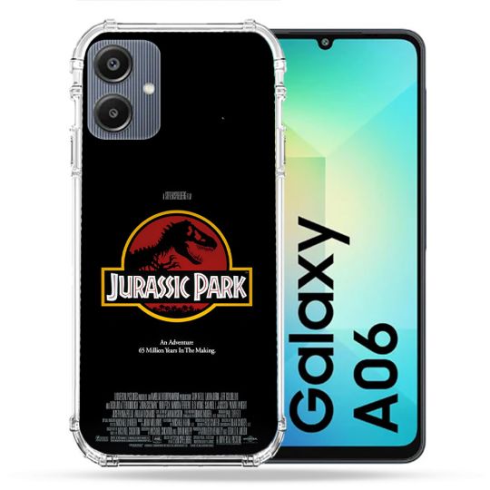 Coque Renforcée Pour Samsung Galaxy A06 Jurassik Park Affiche