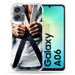 Coque Renforcée Pour Samsung Galaxy A06 Kimono Ceinture