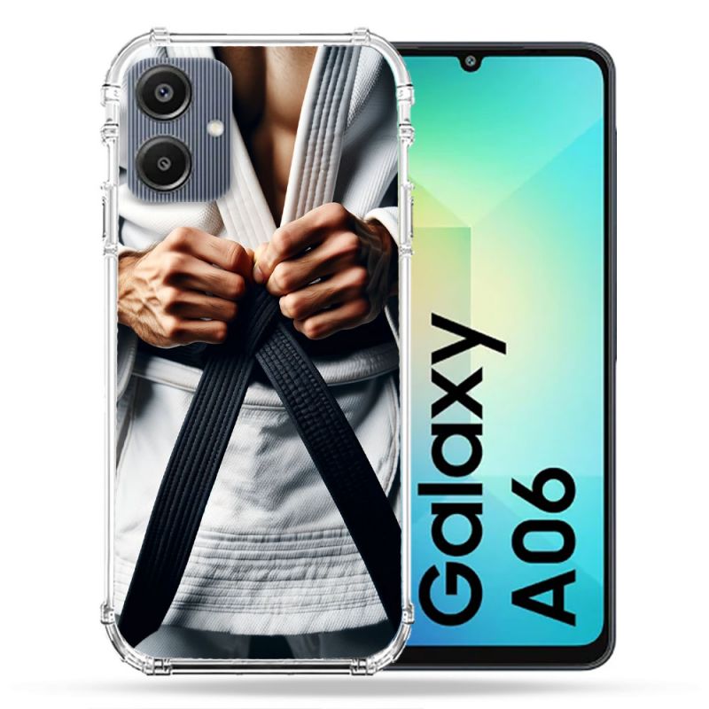 Coque Renforcée Pour Samsung Galaxy A06 Kimono Ceinture