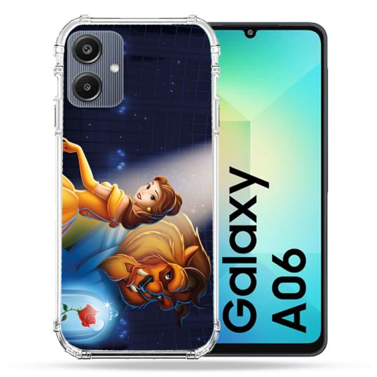 Coque Renforcée Pour Samsung Galaxy A06 La Belle et La Bête