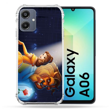 Coque Renforcée Pour Samsung Galaxy A06 La Belle et La Bête