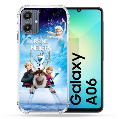 Coque Renforcée Pour Samsung Galaxy A06 La Reine Des Neiges