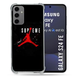 Coque Renforcée Pour Samsung Galaxy S24 FE Jordan Supreme Noir