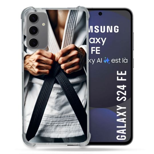 Coque Renforcée Pour Samsung Galaxy S24 FE Kimono Ceinture