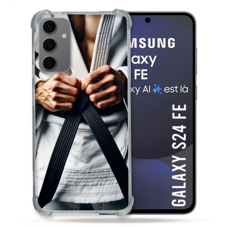 Coque Renforcée Pour Samsung Galaxy S24 FE Kimono Ceinture