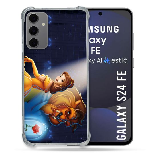 Coque Renforcée Pour Samsung Galaxy S24 FE La Belle et La Bête