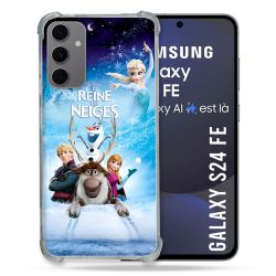 Coque Renforcée Pour Samsung Galaxy S24 FE La Reine Des Neiges