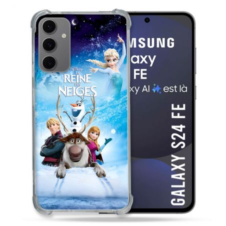Coque Renforcée Pour Samsung Galaxy S24 FE La Reine Des Neiges