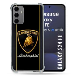 Coque Renforcée Pour Samsung Galaxy S24 FE Lamborghini Carbone