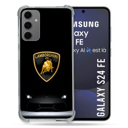 Coque Renforcée Pour Samsung Galaxy S24 FE Lamborghini Noir