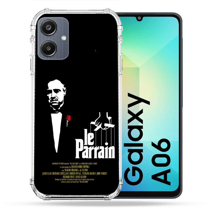 Coque Renforcée Pour Samsung Galaxy A06 Le Parrain Affiche