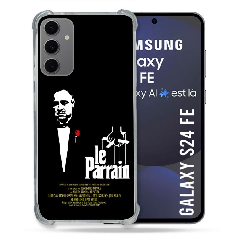 Coque Renforcée Pour Samsung Galaxy S24 FE Le Parrain Affiche