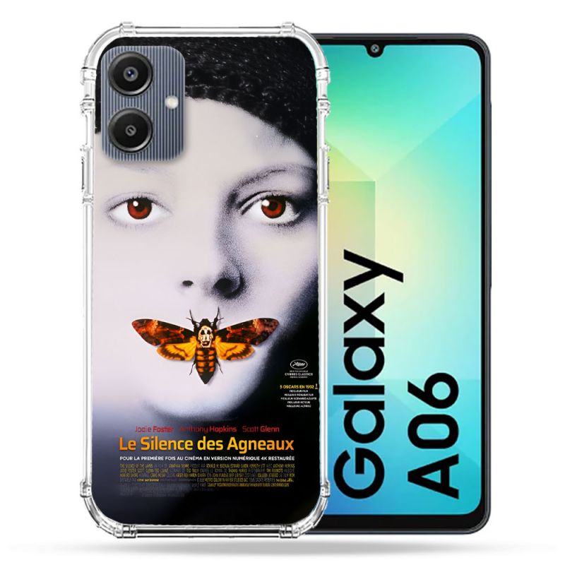 Coque Renforcée Pour Samsung Galaxy A06 Le Silence Des Agneaux Affiche