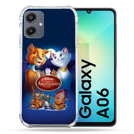 Coque Renforcée Pour Samsung Galaxy A06 Les Aristochats