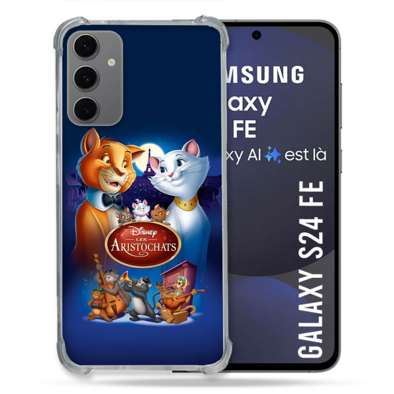 Coque Renforcée Pour Samsung Galaxy S24 FE Les Aristochats
