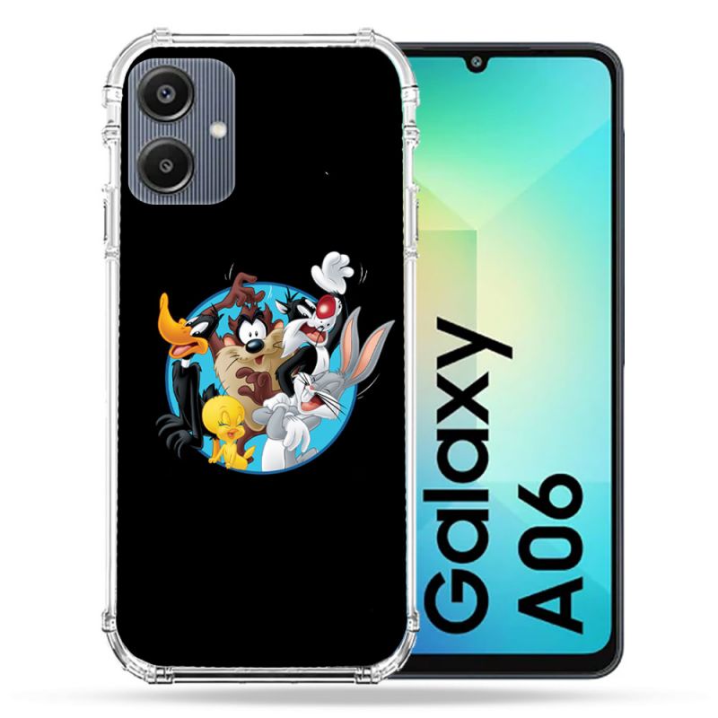 Coque Renforcée Pour Samsung Galaxy A06 Looney Tunes