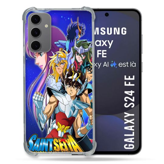 Coque Renforcée Pour Samsung Galaxy S24 FE Les Chevaliers Du Zodiaque