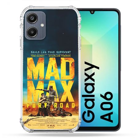 Coque Renforcée Pour Samsung Galaxy A06 Mad Max Affiche