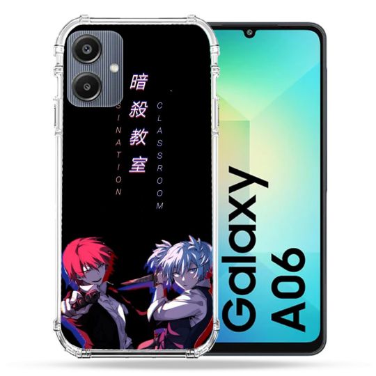 Coque Renforcée Pour Samsung Galaxy A06 Manga Assassination Classroom Duo