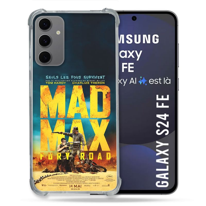 Coque Renforcée Pour Samsung Galaxy S24 FE Mad Max Affiche