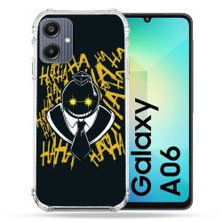 Coque Renforcée Pour Samsung Galaxy A06 Manga Assassination Classroom Kuro Noir