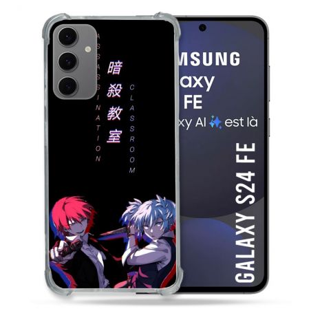 Coque Renforcée Pour Samsung Galaxy S24 FE Manga Assassination Classroom Duo