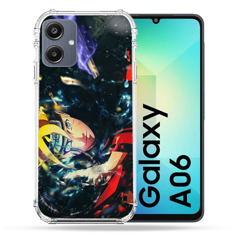 Coque Renforcée Pour Samsung Galaxy A06 Manga Boruto Eclair