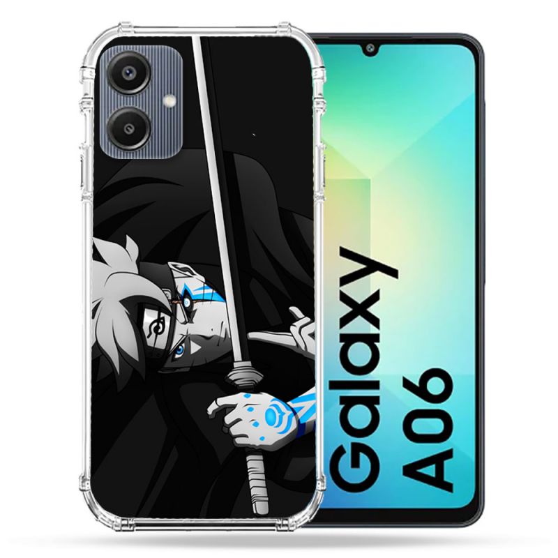 Coque Renforcée Pour Samsung Galaxy A06 Manga Boruto Epée