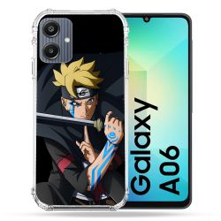Coque Renforcée Pour Samsung Galaxy A06 Manga Boruto Tatouage