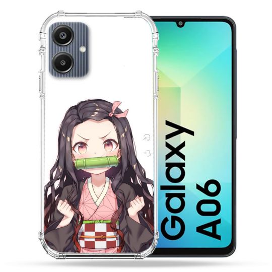 Coque Renforcée Pour Samsung Galaxy A06 Manga Demon Slayer Nezuko
