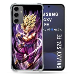 Coque Renforcée Pour Samsung Galaxy S24 FE Manga Dragon Ball Sangohan Violet