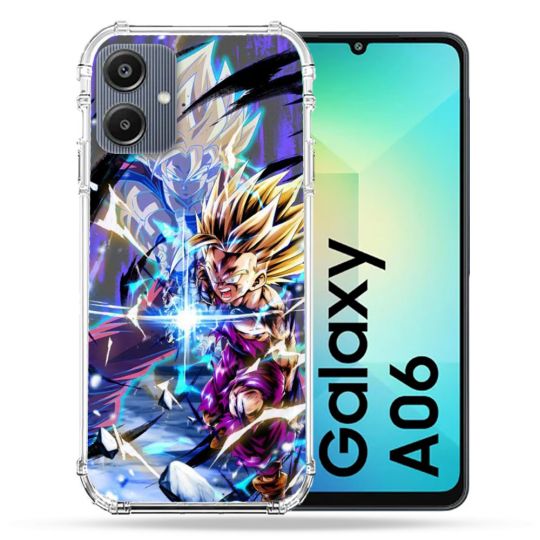 Coque Renforcée Pour Samsung Galaxy A06 Manga Dragon Ball Sangohan Duo