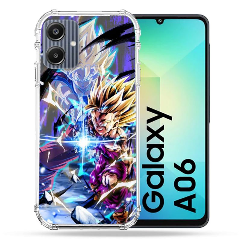 Coque Renforcée Pour Samsung Galaxy A06 Manga Dragon Ball Sangohan Duo