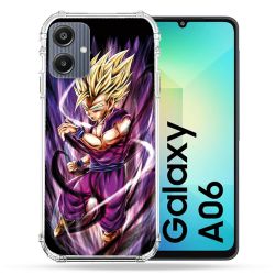 Coque Renforcée Pour Samsung Galaxy A06 Manga Dragon Ball Sangohan Violet