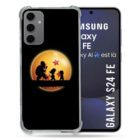 Coque Renforcée Pour Samsung Galaxy S24 FE Manga Dragon Ball Vintage