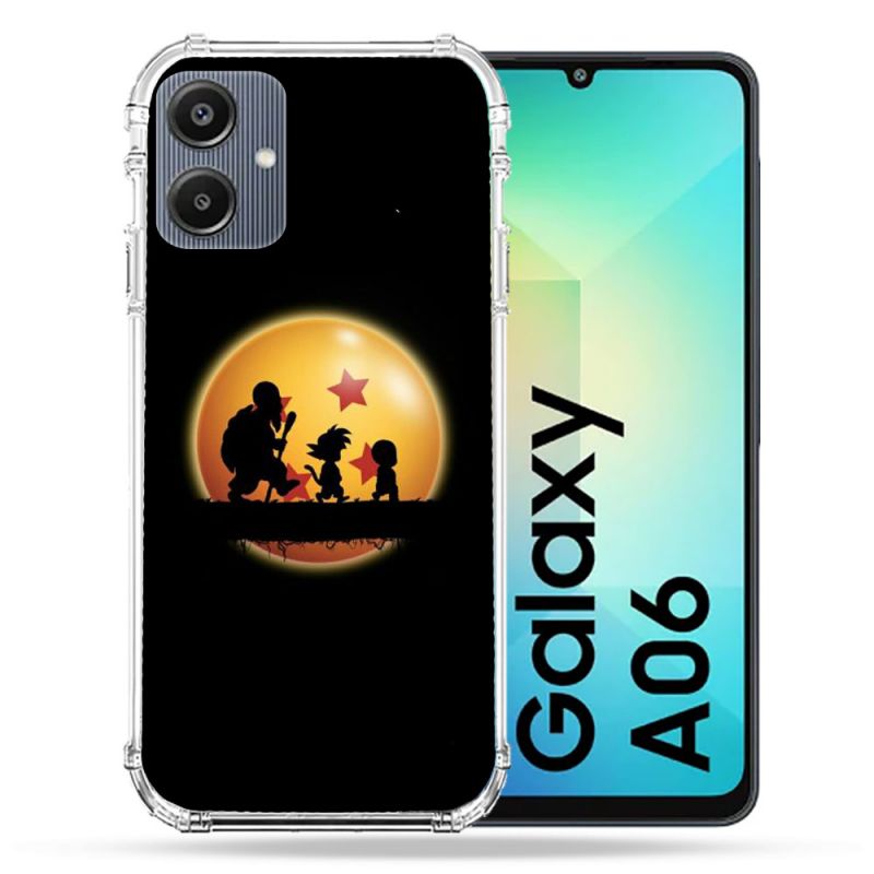 Coque Renforcée Pour Samsung Galaxy A06 Manga Dragon Ball Vintage