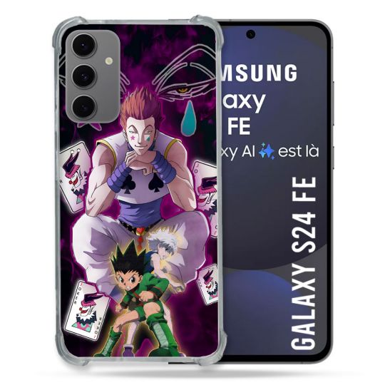 Coque Renforcée Pour Samsung Galaxy S24 FE Manga Hunter X Hunter Hisoka