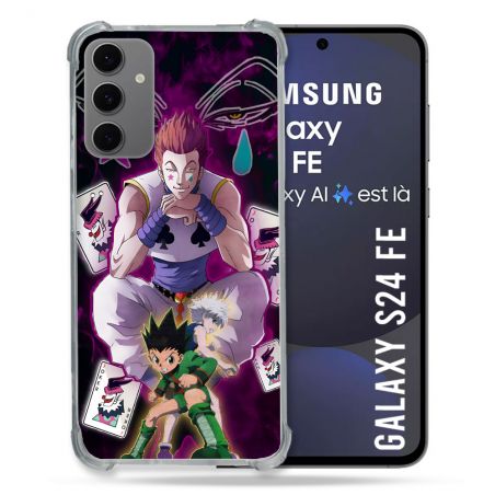 Coque Renforcée Pour Samsung Galaxy S24 FE Manga Hunter X Hunter Hisoka