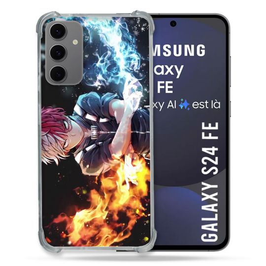 Coque Renforcée Pour Samsung Galaxy S24 FE Manga My Hero Academia Shoto