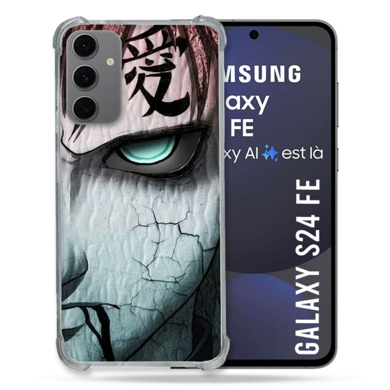 Coque Renforcée Pour Samsung Galaxy S24 FE Manga Naruto Gaara