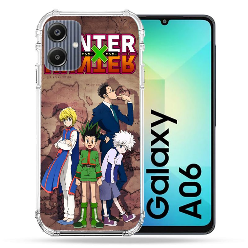 Coque Renforcée Pour Samsung Galaxy A06 Manga Hunter X Hunter Vintage