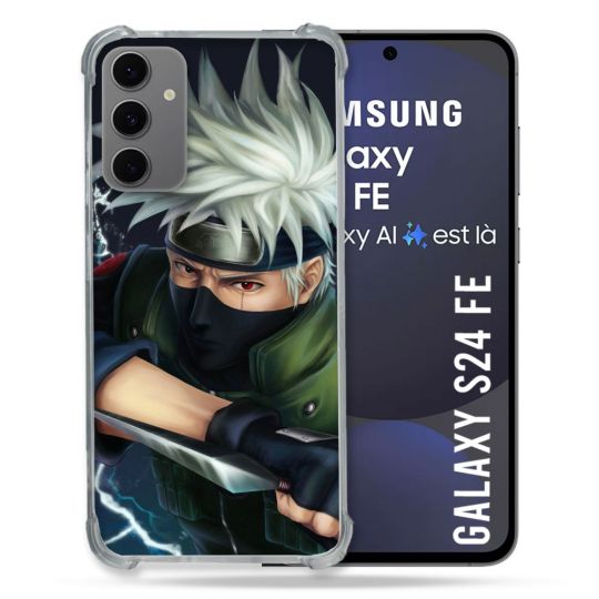 Coque Renforcée Pour Samsung Galaxy S24 FE Manga Naruto Kakashi