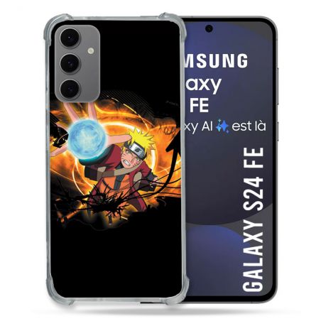 Coque Renforcée Pour Samsung Galaxy S24 FE Manga Naruto Noir