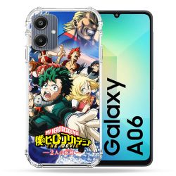 Coque Renforcée Pour Samsung Galaxy A06 Manga My Hero Academia Affiche