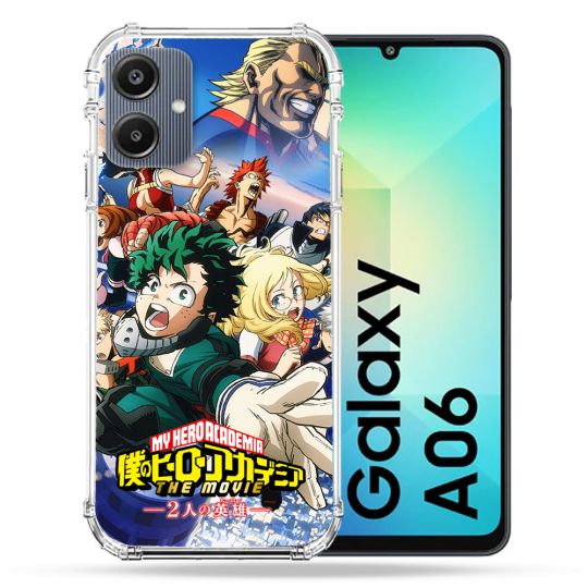 Coque Renforcée Pour Samsung Galaxy A06 Manga My Hero Academia Affiche