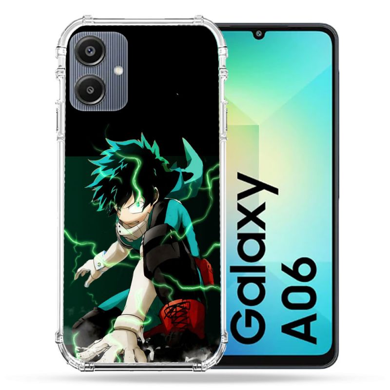 Coque Renforcée Pour Samsung Galaxy A06 Manga My Hero Academia Deku